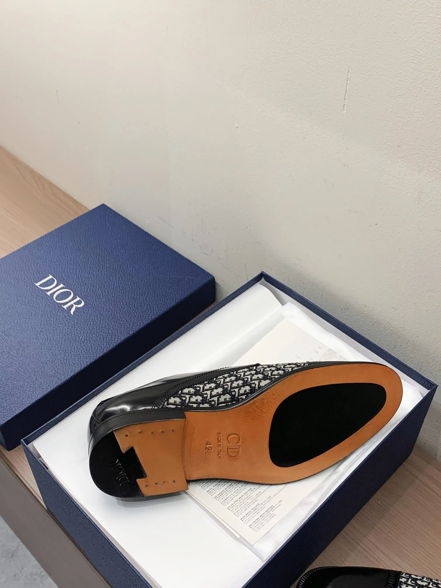940💰 Dior high-end men's boutique casual leather shoes, imported cowhide upper, water-dyed cowhide lining, imported genuine leather outsole, impeccable details, standard code 39-44 (38.45.46 customized, non-returnable and non-exchangeable)
